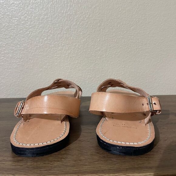 Alex Crane Men\'s Tan Leather Sandals main image 6